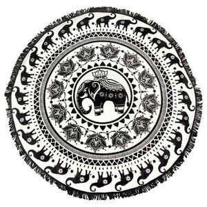 Enchanted‎ Elephant Round Towel